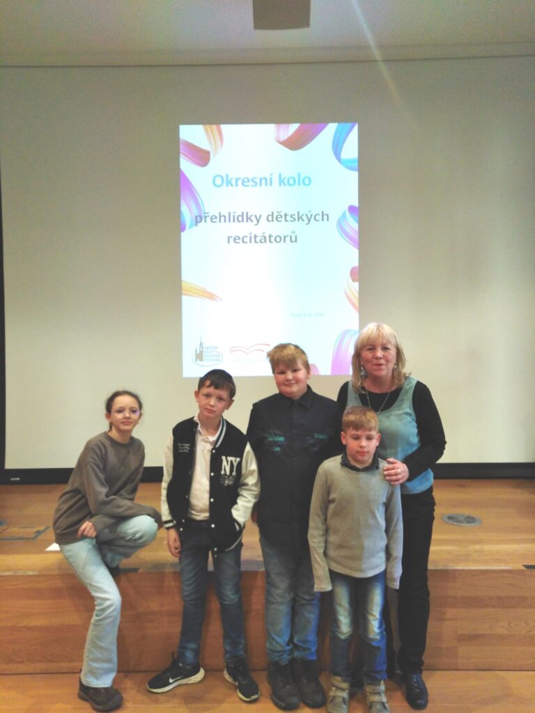 Okresní kolo recitační soutěže
